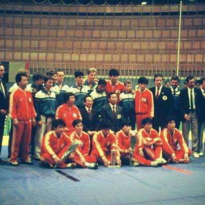 Rencontre Belgique - Corée 1985-86