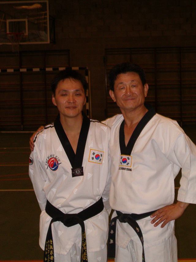 avec Lee Kwan Young (France)