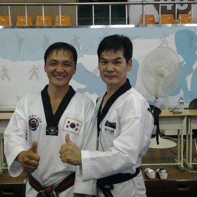 avec Hyung Jun Noh (Corée)