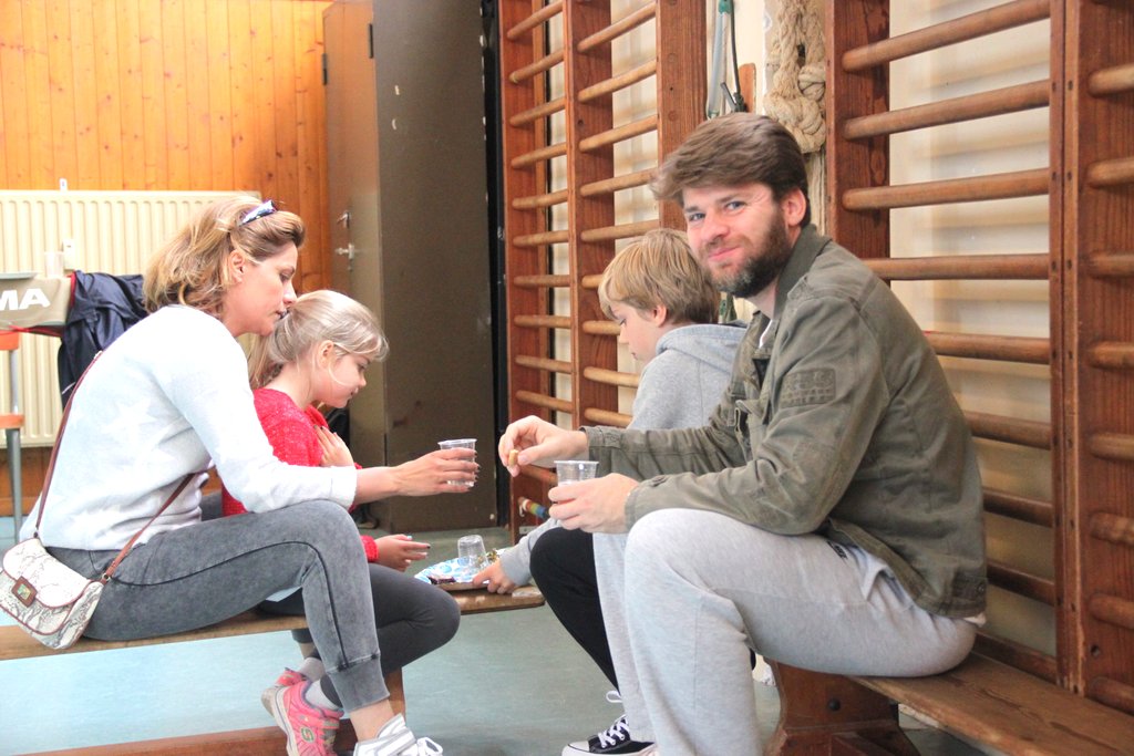 Cours collectif élèves/familles/amis et drink de fin d'année 2016