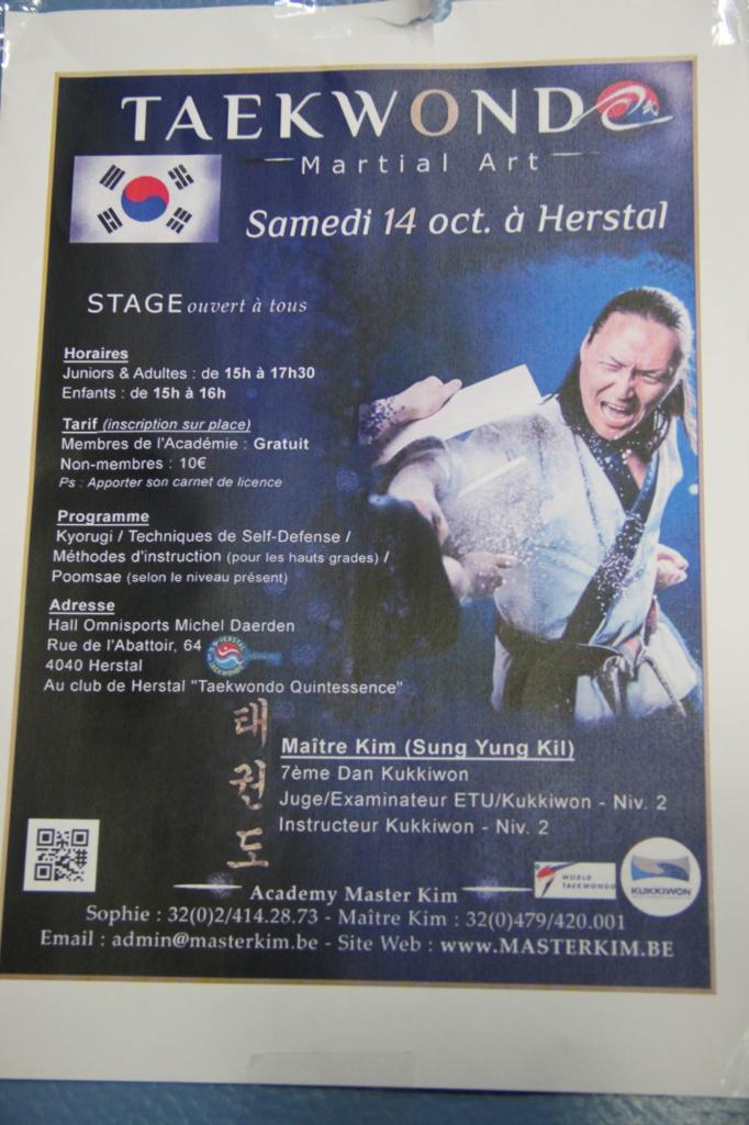 Stage au club de Herstal - 14.10.2017