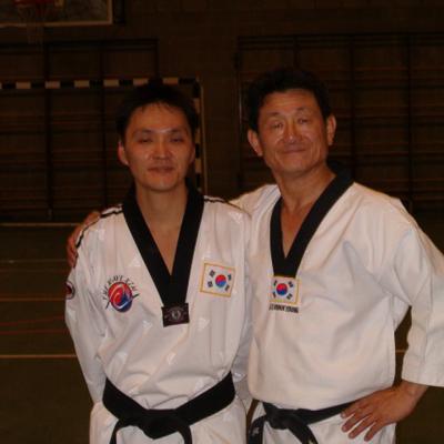 avec Lee Kwan Young (France)