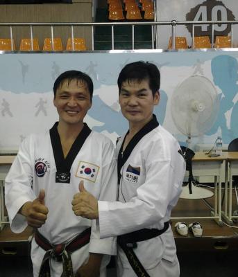 avec Hyung Jun Noh (Corée)