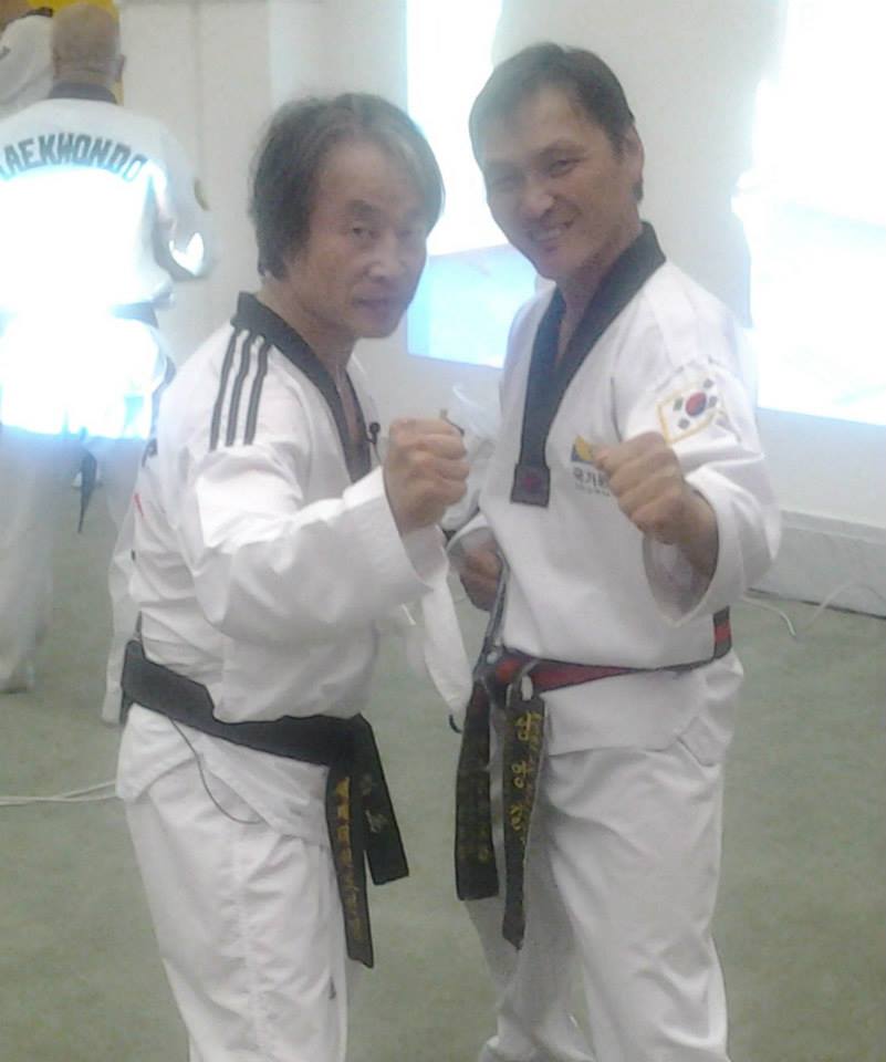 avec Jin Kim Young (USA)