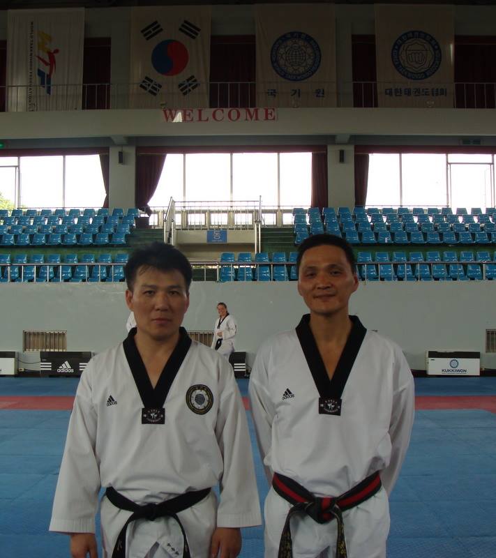 avec Jong Beom Park (Corée)