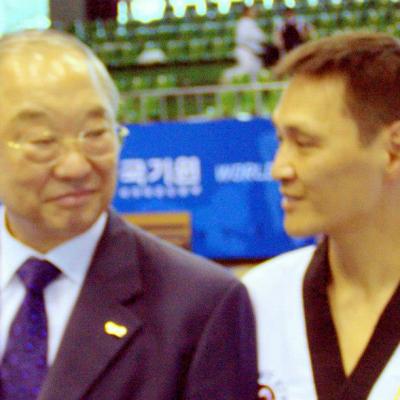 avec Kang Won Sik (Corée)