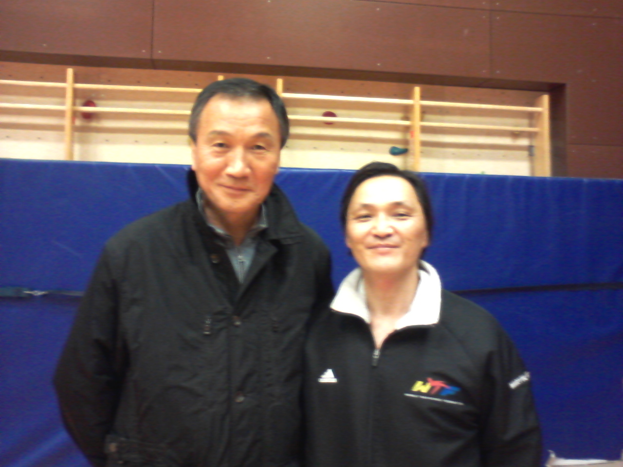 avec Park Soo Nam (Allemagne)